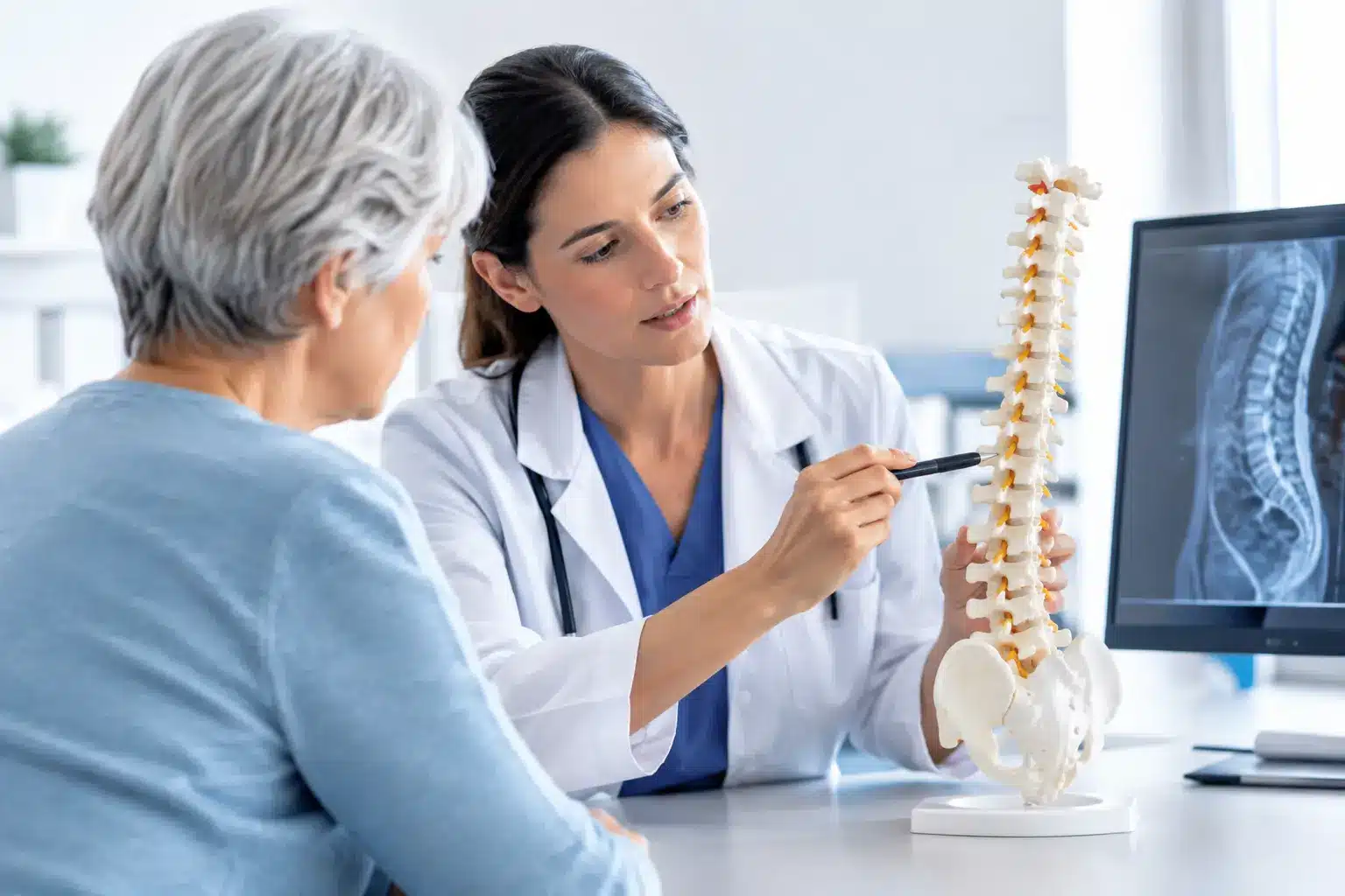 Tratamento da fratura vertebral por osteoporose