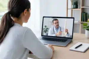Consulta online com especialista em coluna